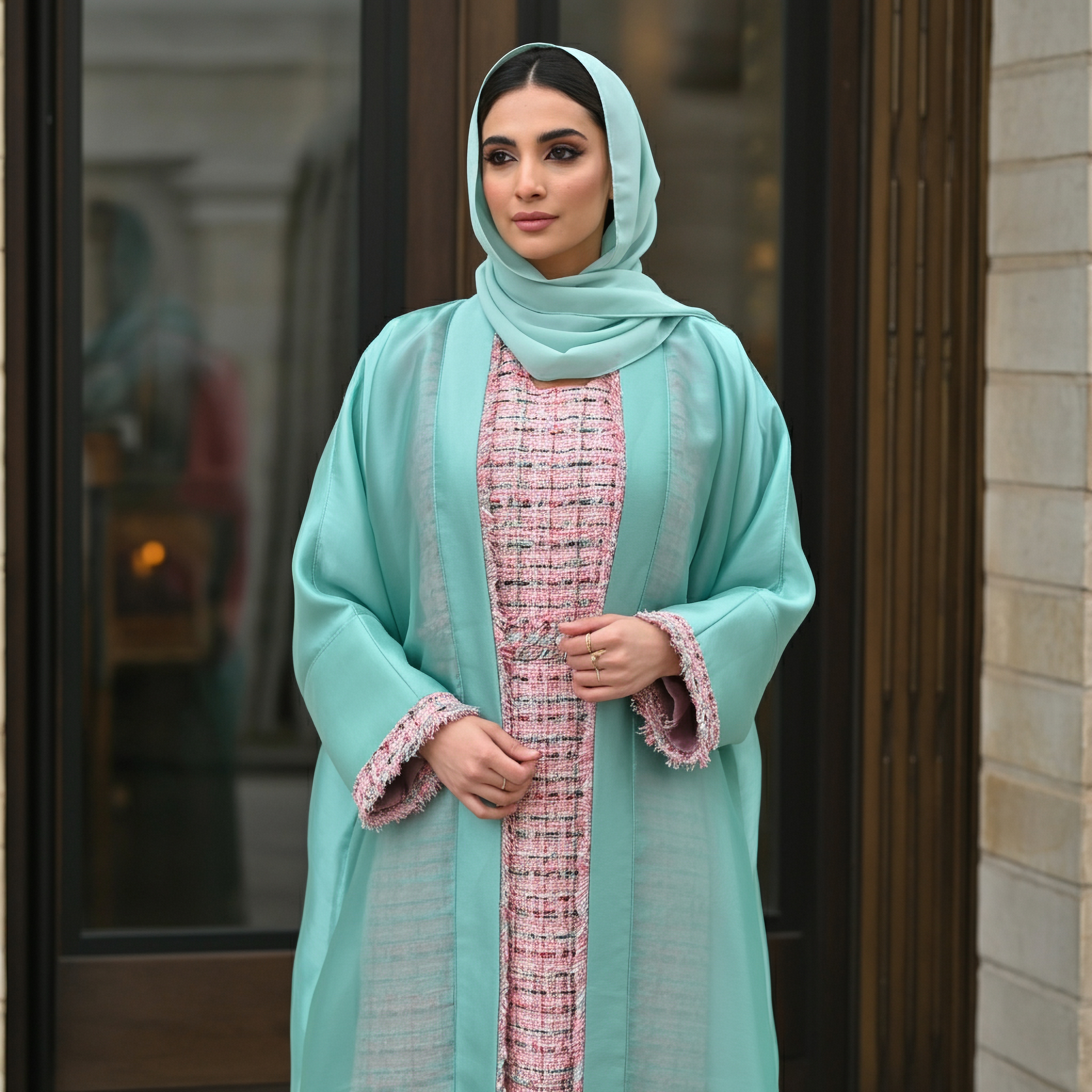 remove grease from organza