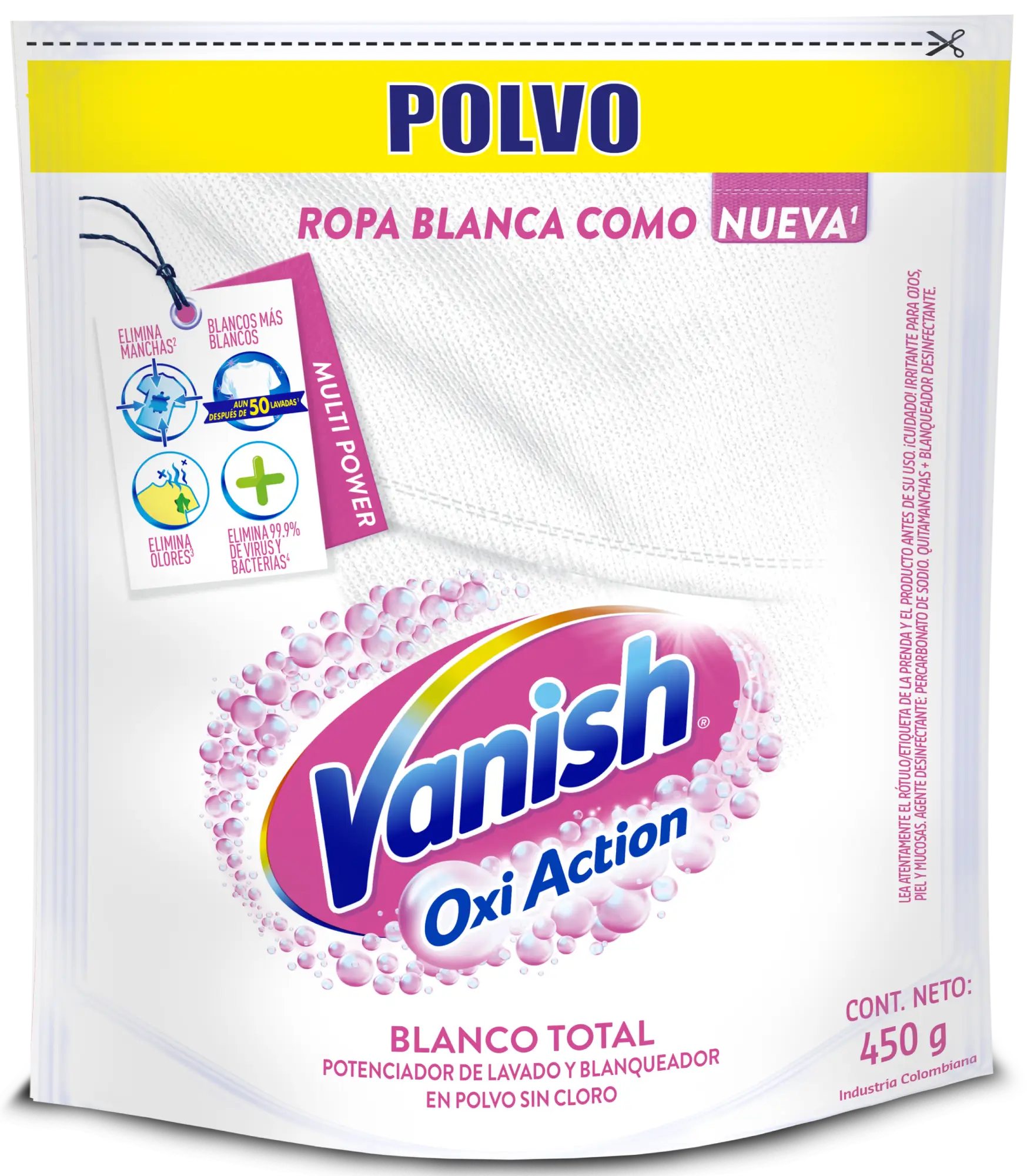 Vanish Polvo Blanco