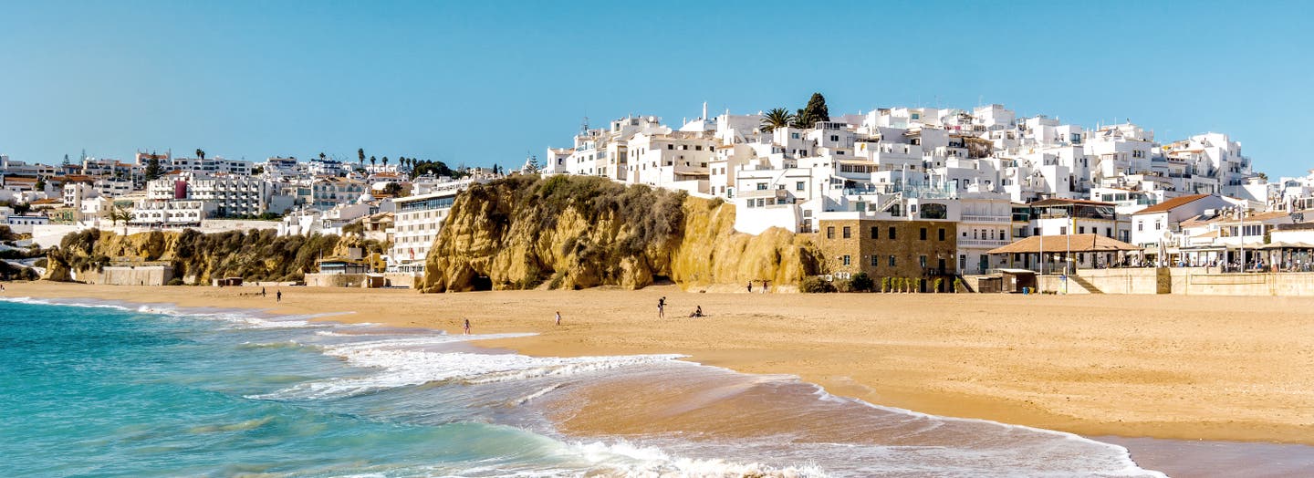 Strand von Albufeira