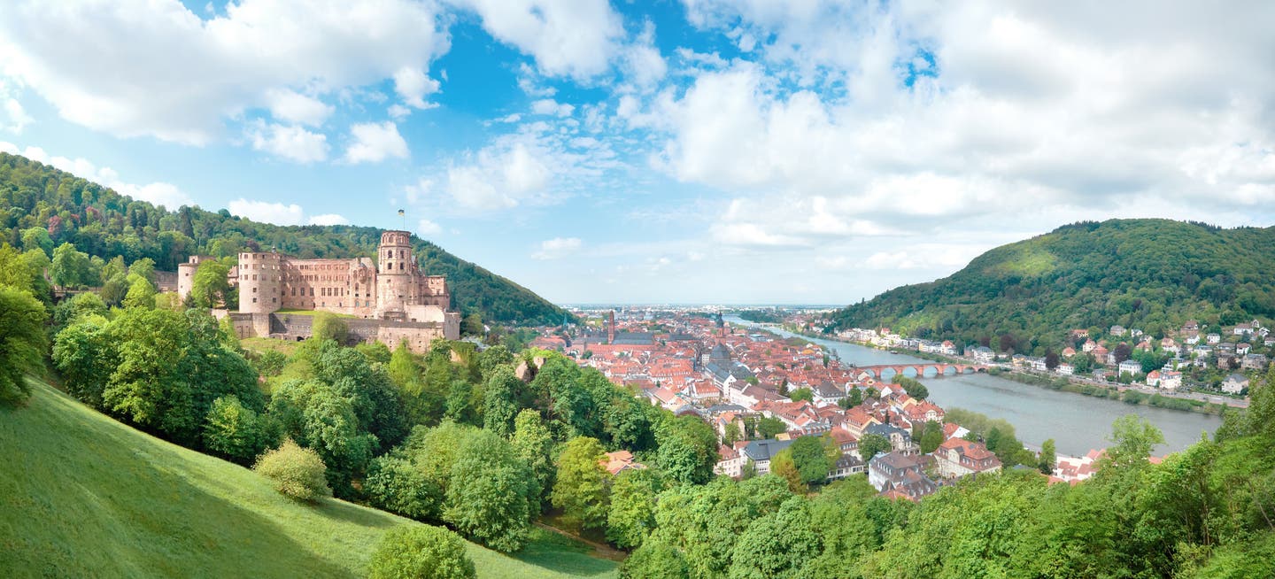 Blick auf Heidelberg