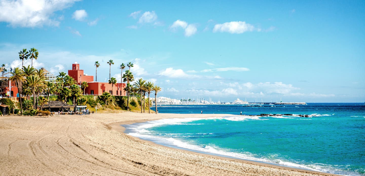 Strand an der Costa del Sol