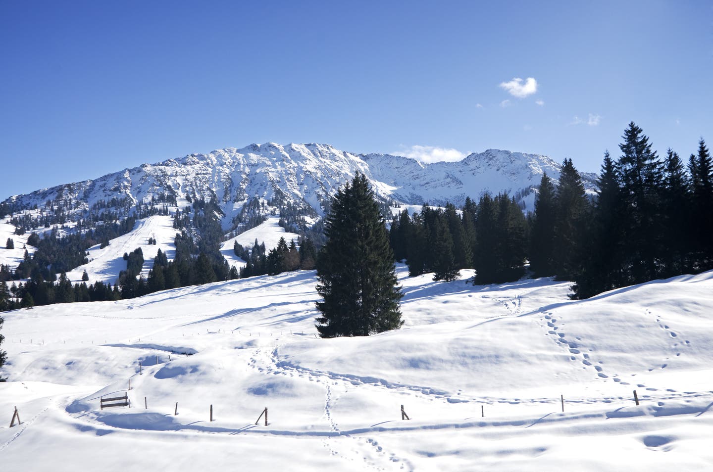 Winter im Allgau, Oberjoch und Bad Hindelang