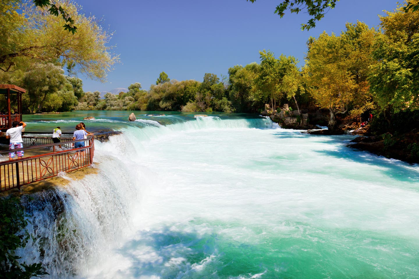 Manavgat Wasserfall, Side, Türkei