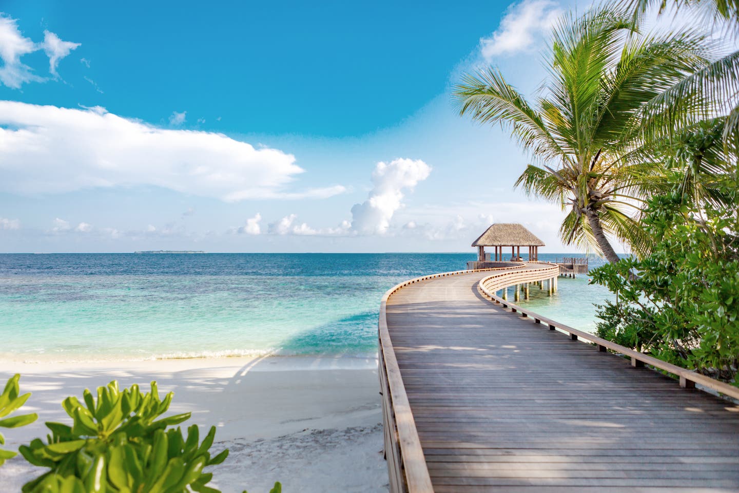 Traumstrand im Indischen Ozean