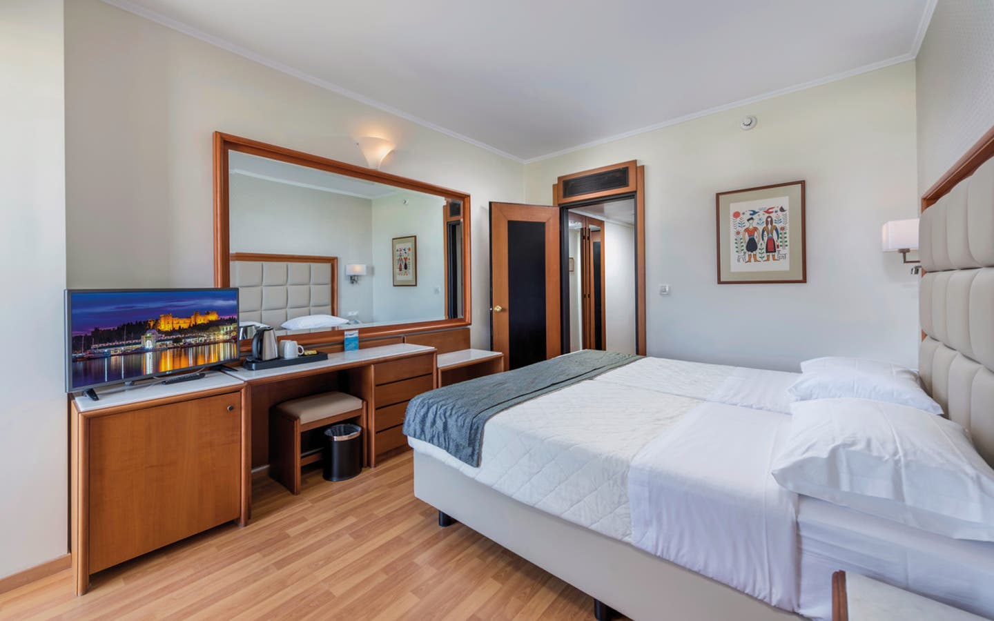 Wohnbeispiel Doppelzimmer seitl. Meerblick