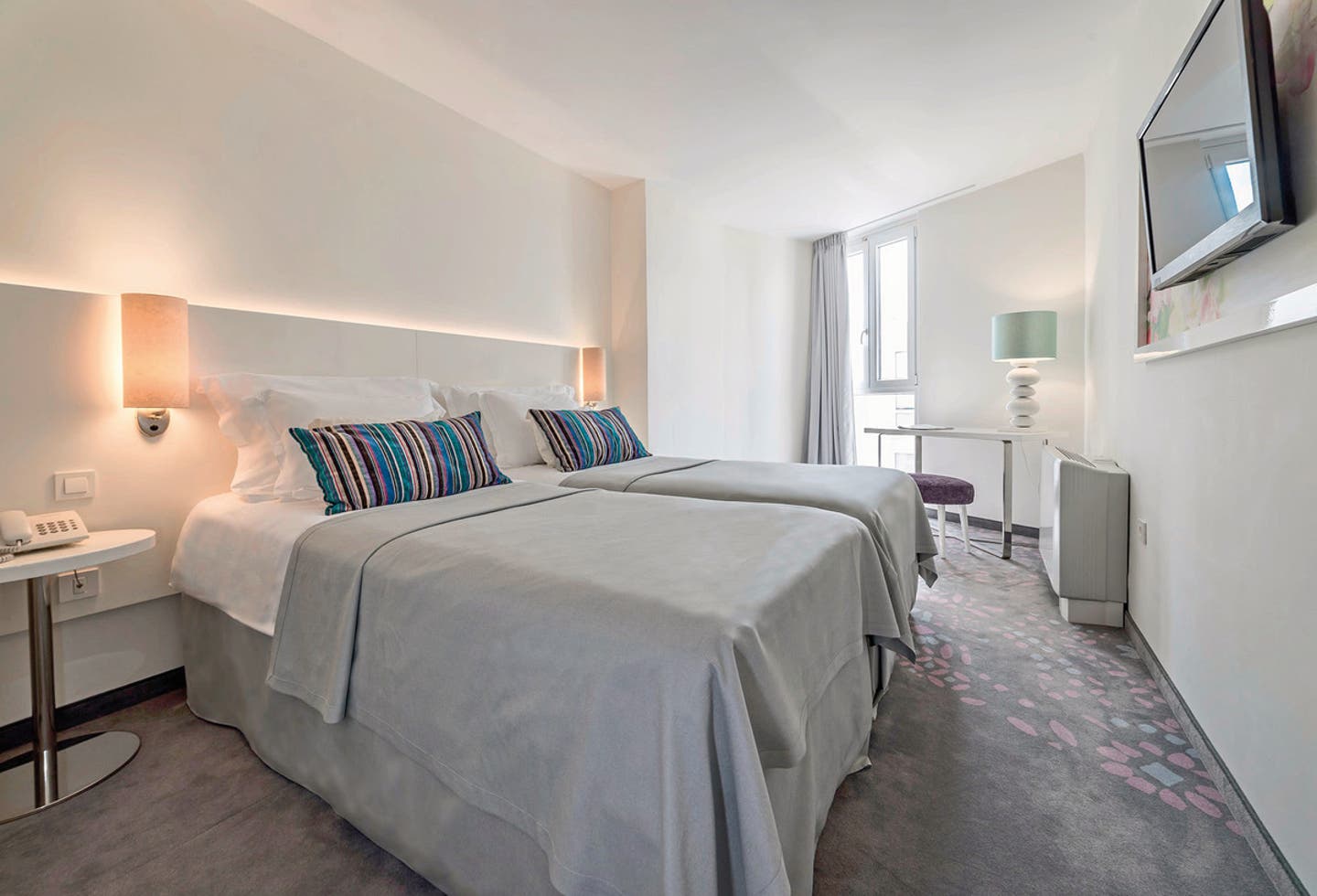 Wohnbeispiel Doppelzimmer Atriumblick