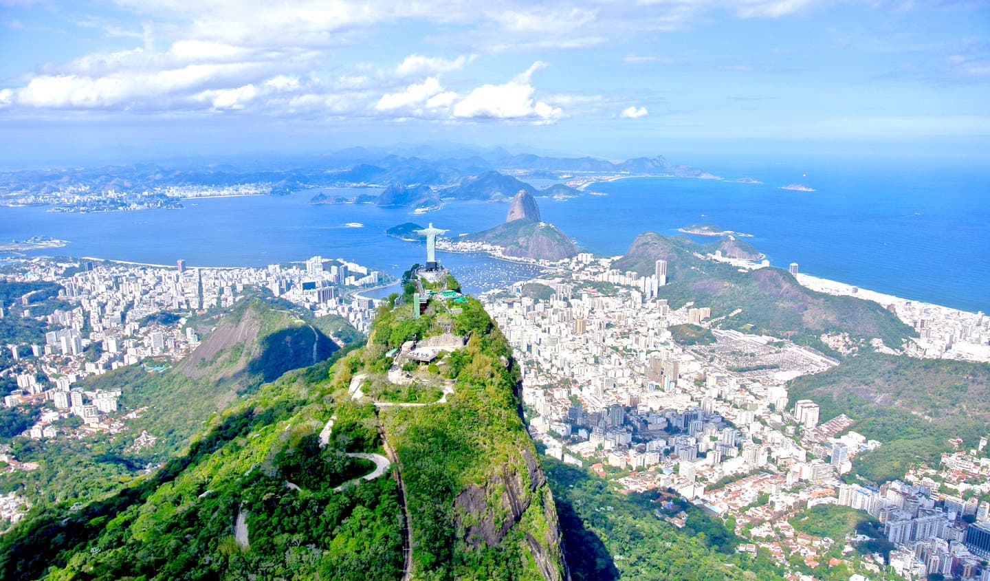 Rio de Janeiro aus der Vogelperspektive