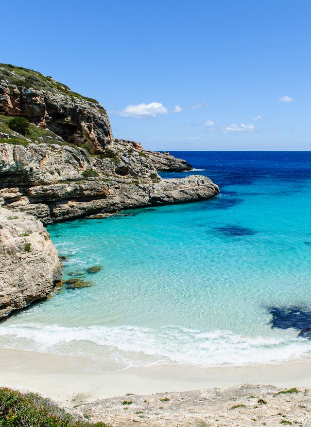 Abgelegene Strände auf Mallorca