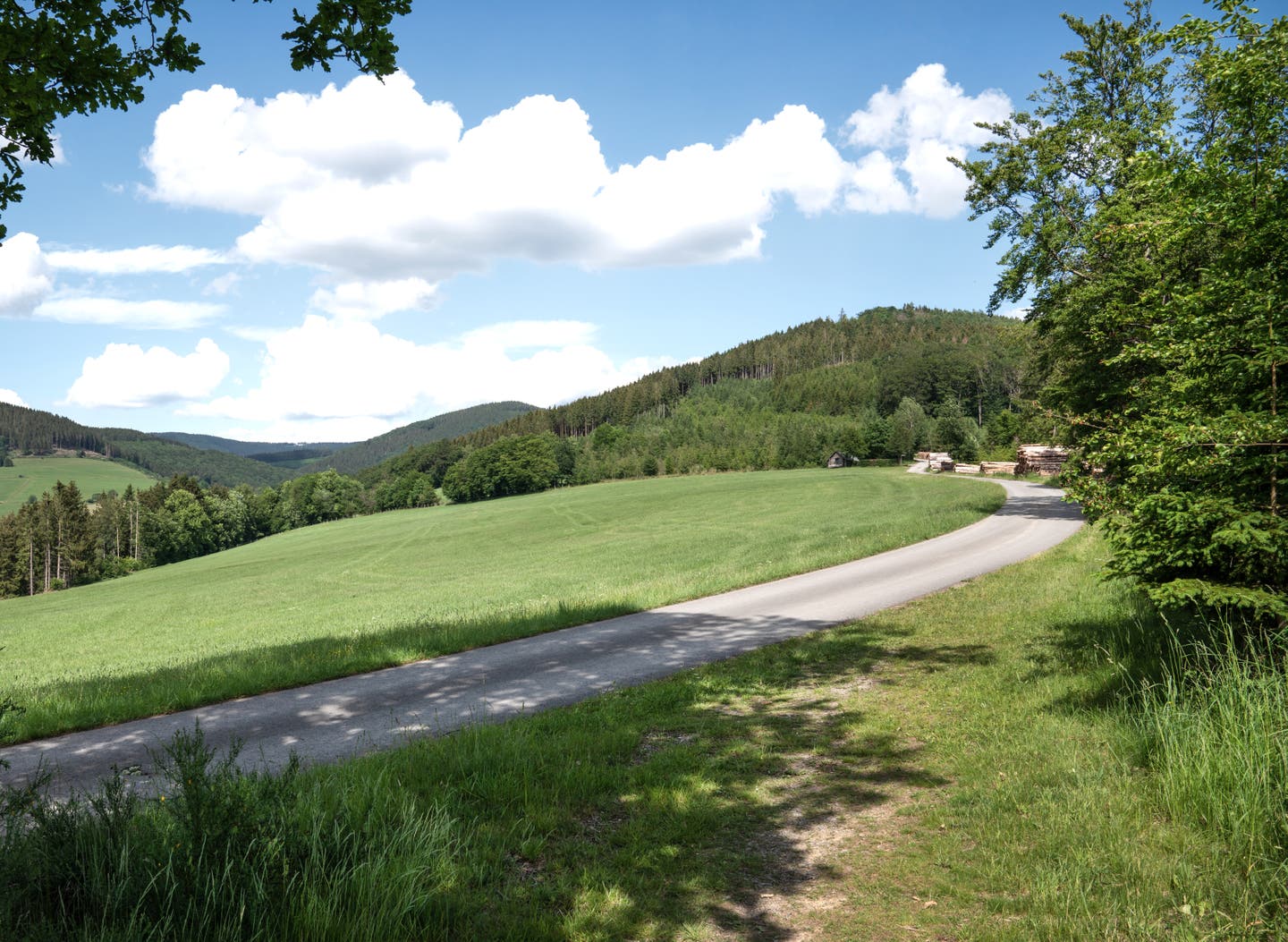 Landschaft in Winterberg