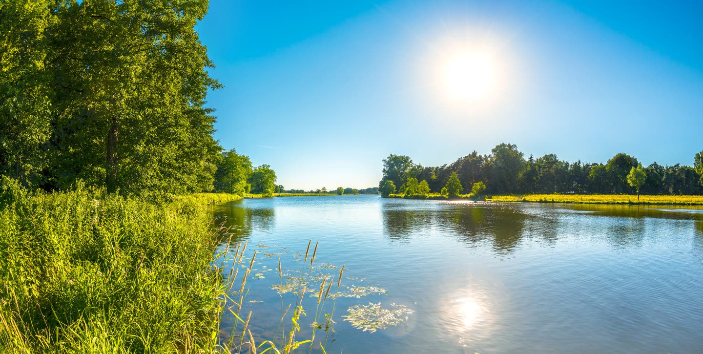 Seenlandschaft in Niedersachsen