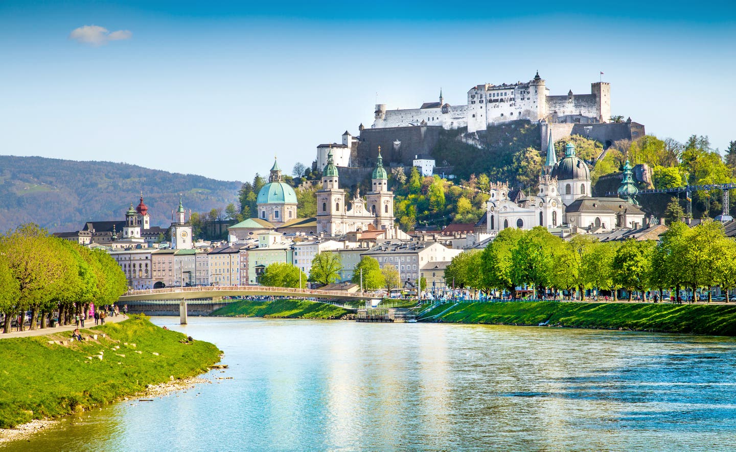 Blick auf Salzburg