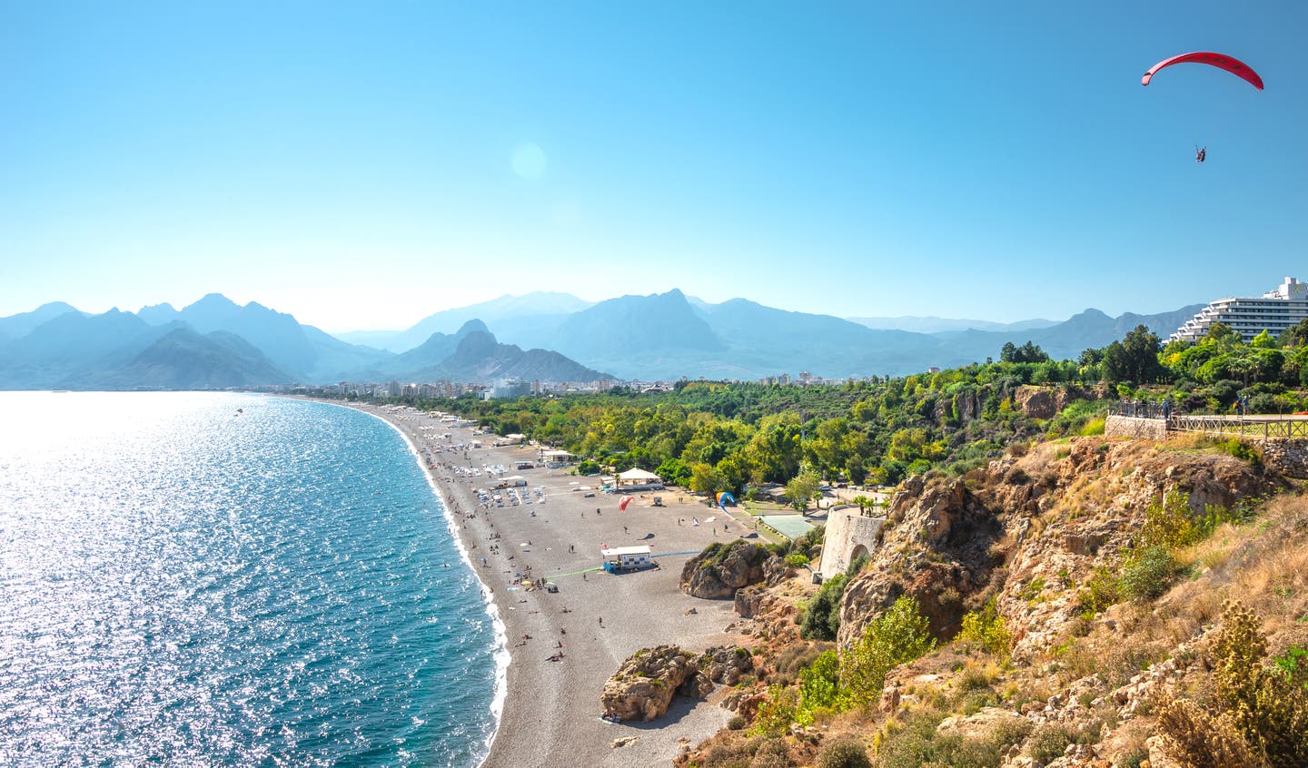 Türkische Riviera Strand