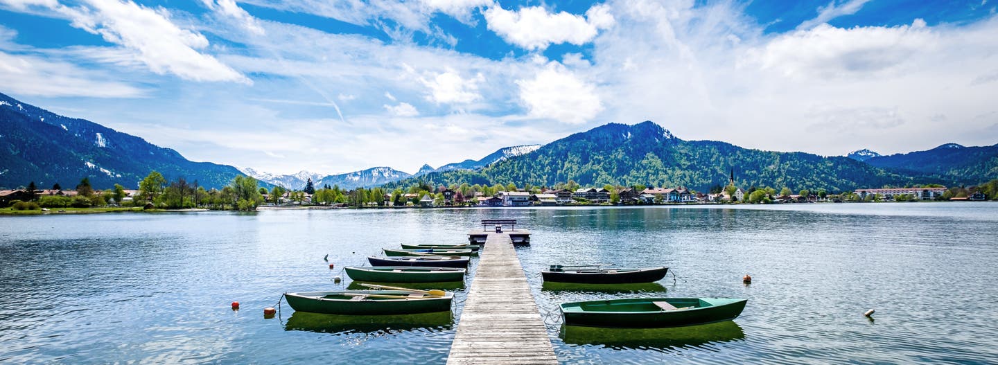 Blick auf den Tegernsee