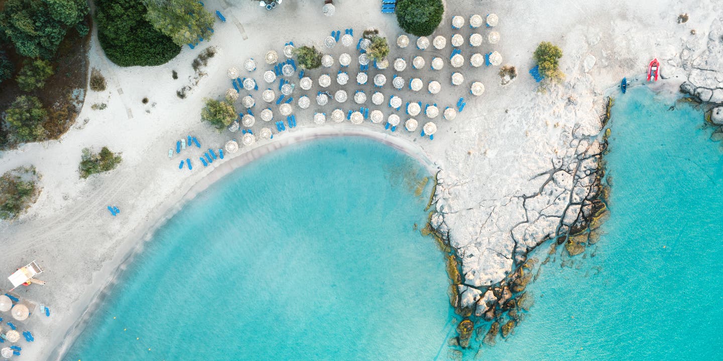 Elafonissi Strand auf Kreta