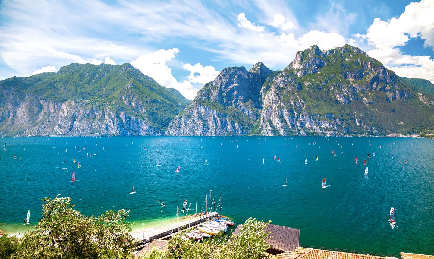 Surfen am Gardasee