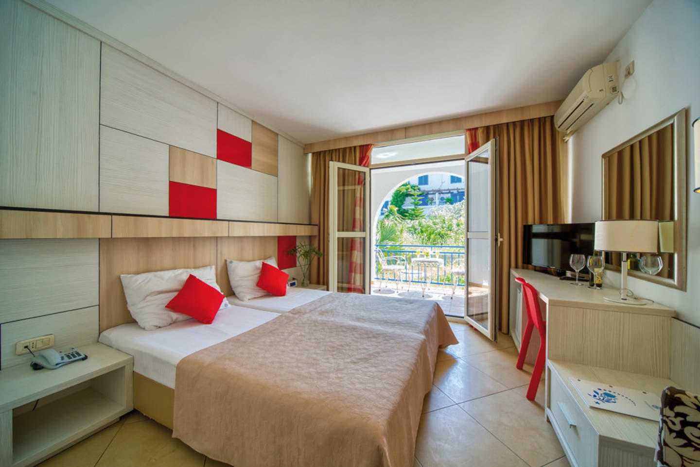 Wohnbeispiel Doppelzimmer Balkon ****