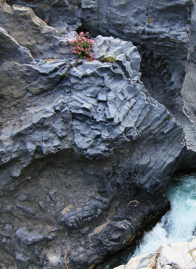 Alcantara Gorge Siziliens