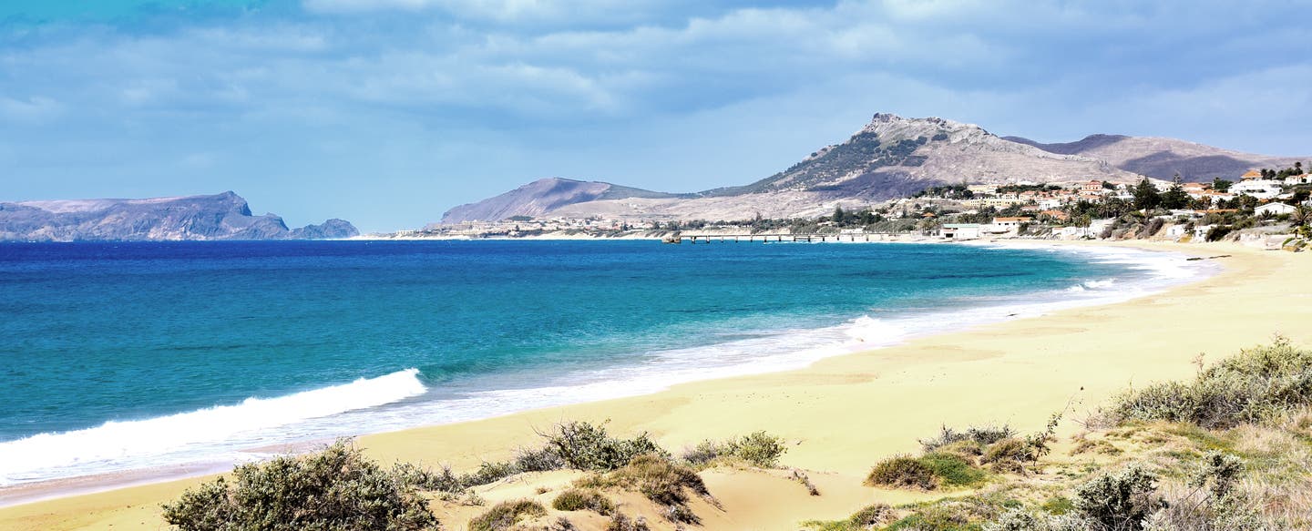 Strand in Porto Santo