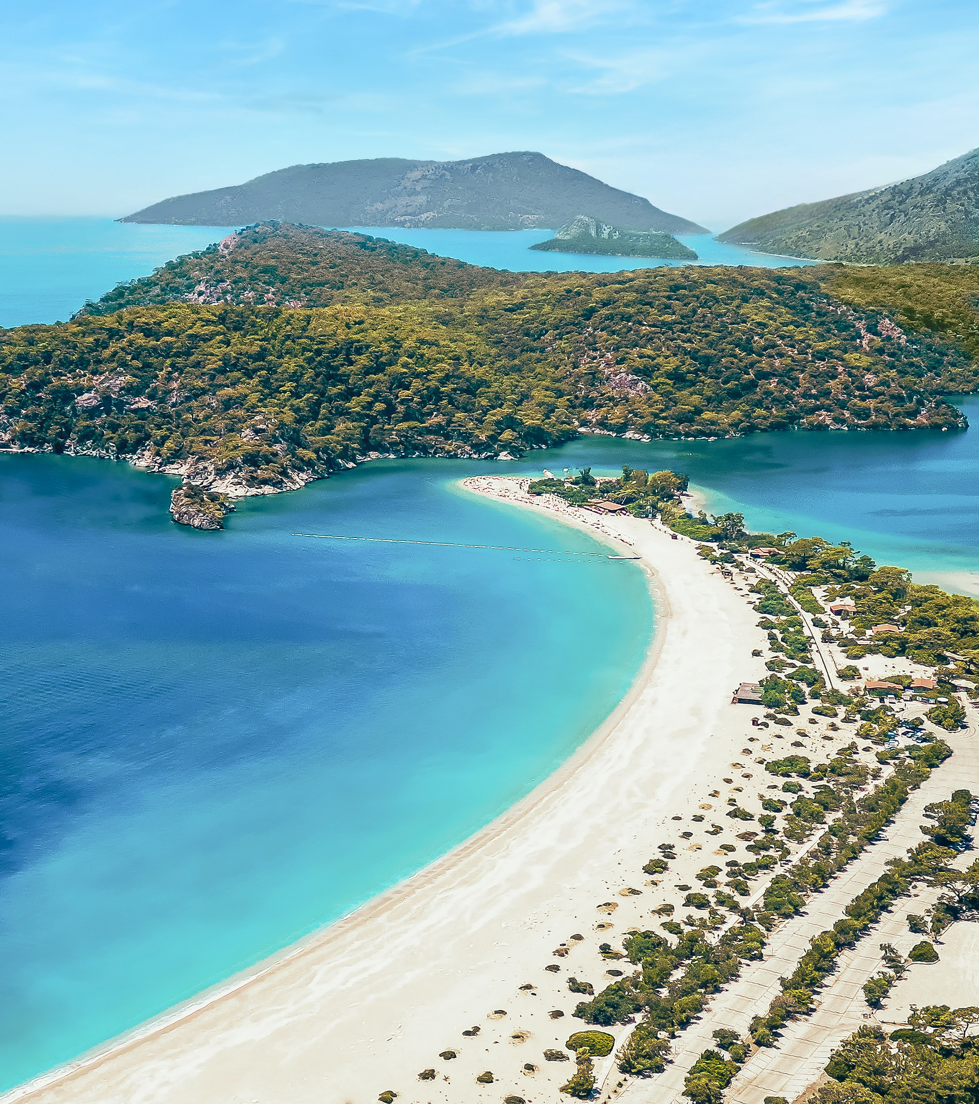 Türkei Bucht von oben