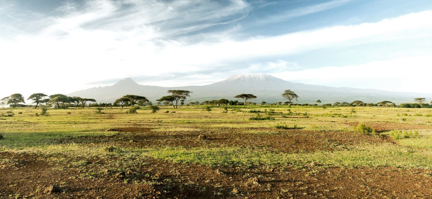 Landschaft in Kenia