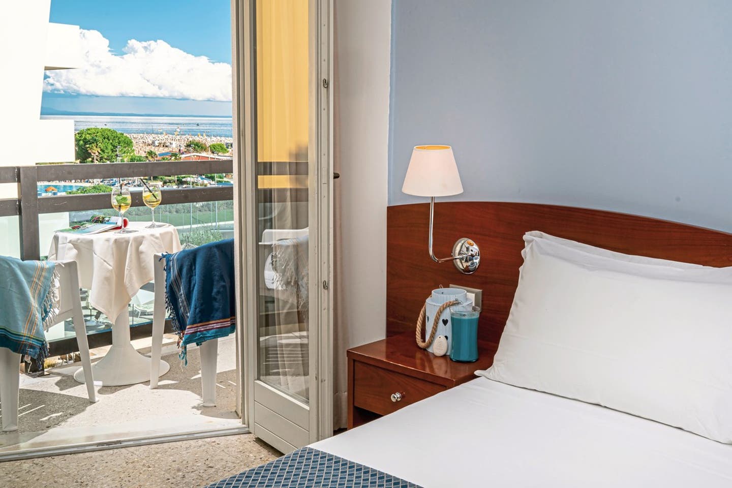 Wohnbeispiel Doppelzimmer seitl. Meerblick