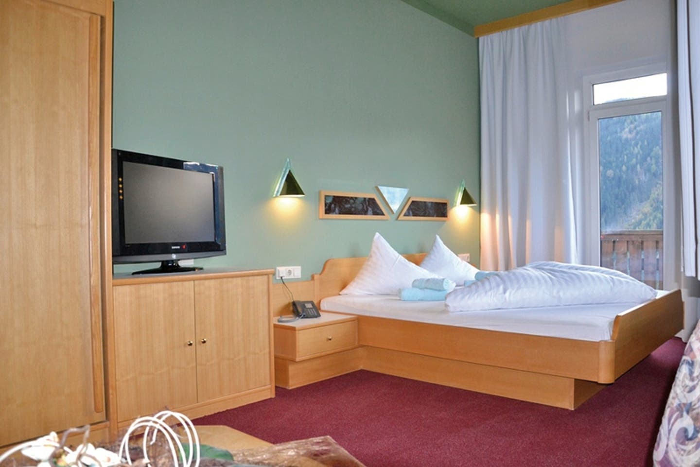 Wohnbeispiel Doppelzimmer Talseite