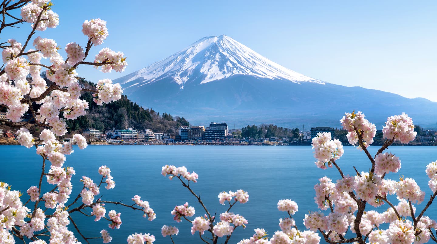 Blick auf den Fuji