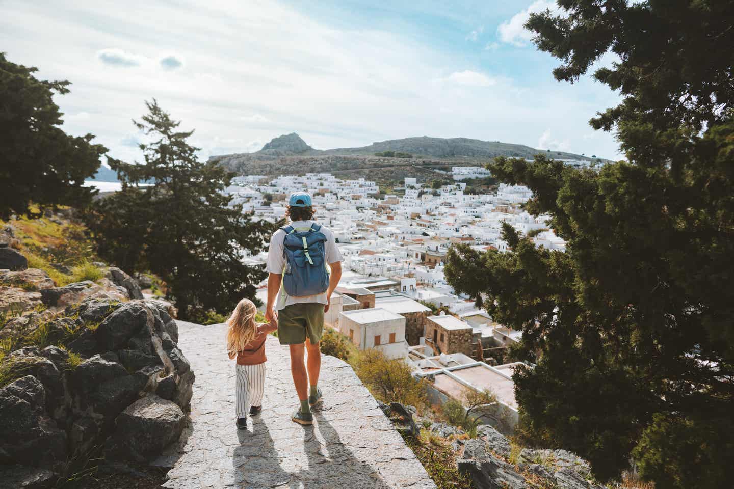 Lindos Stadt auf Rhodos