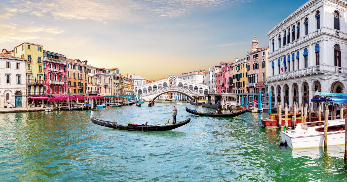 Rialto-Brücke in Venedig