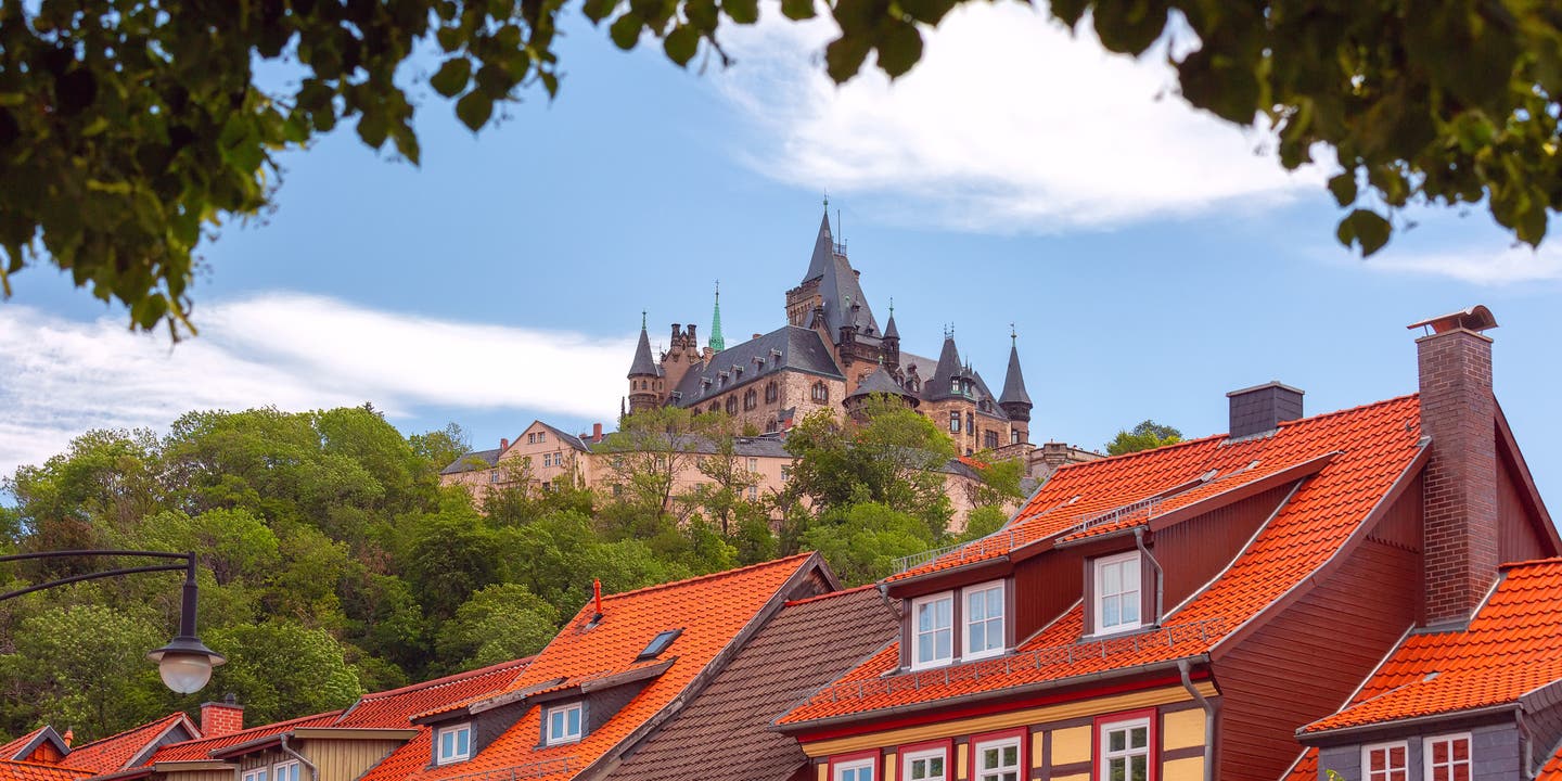 Blick auf Wernigerode