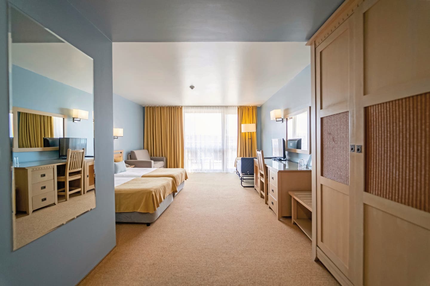 Wohnbeispiel Doppelzimmer seitl. Meerblick