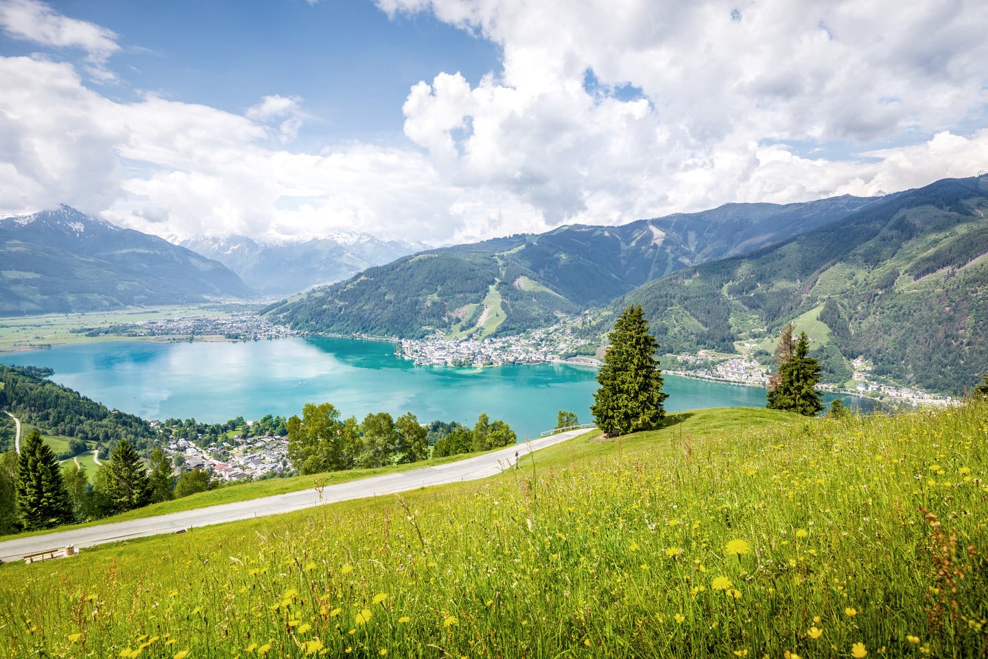 Blick auf Zell am See