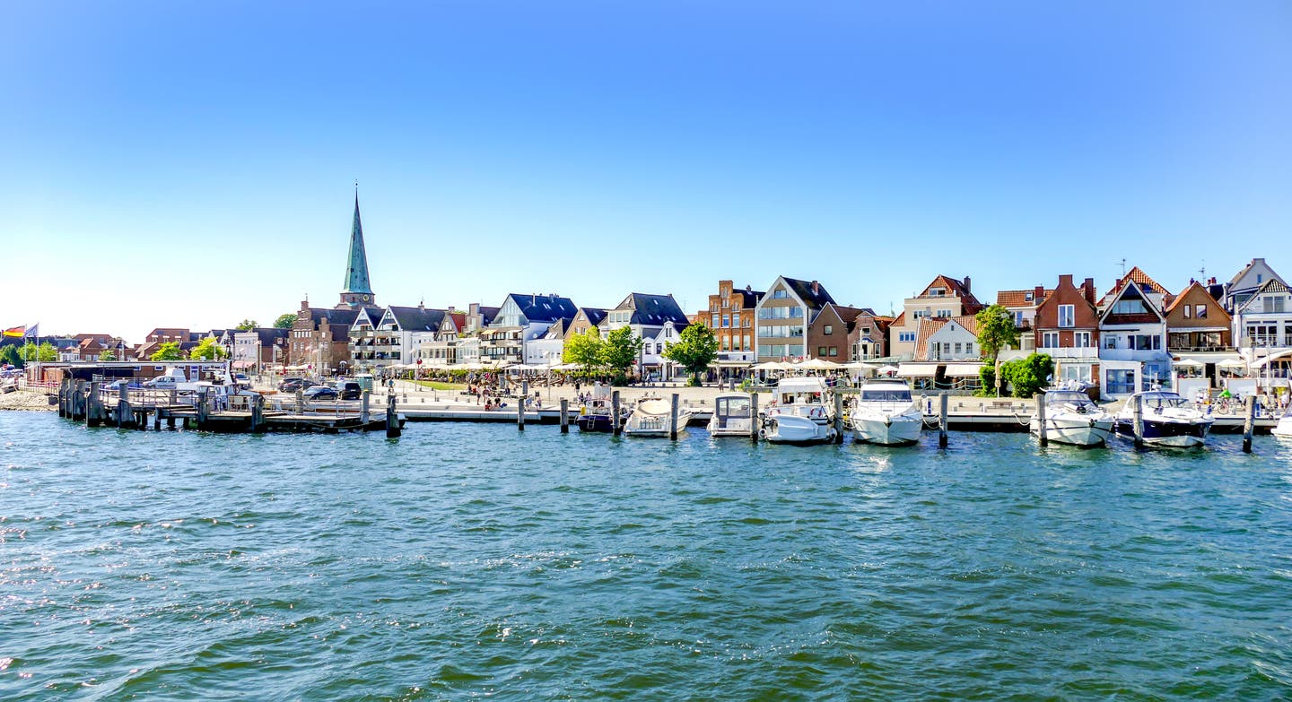 Blick auf Travemünde 