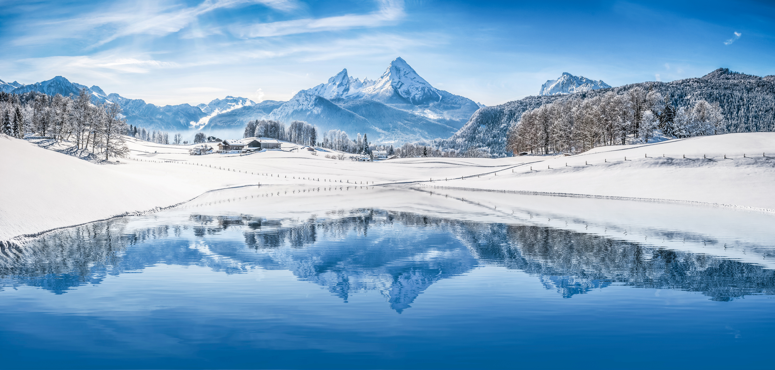 Bergsee in den Österreichen Alpen