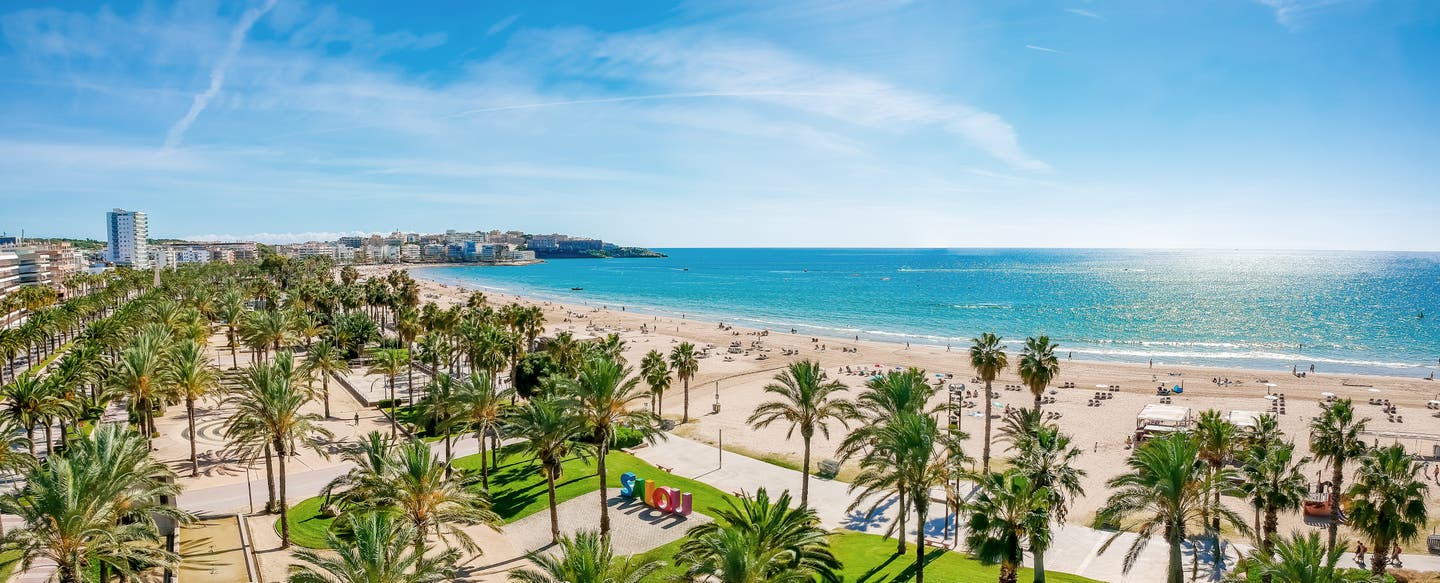 Strand an der Costa Brava