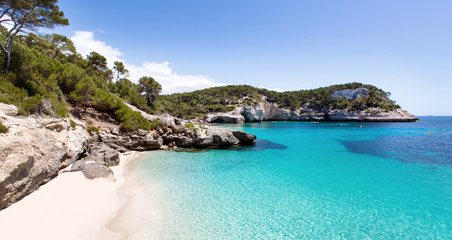 Strand von Menorca