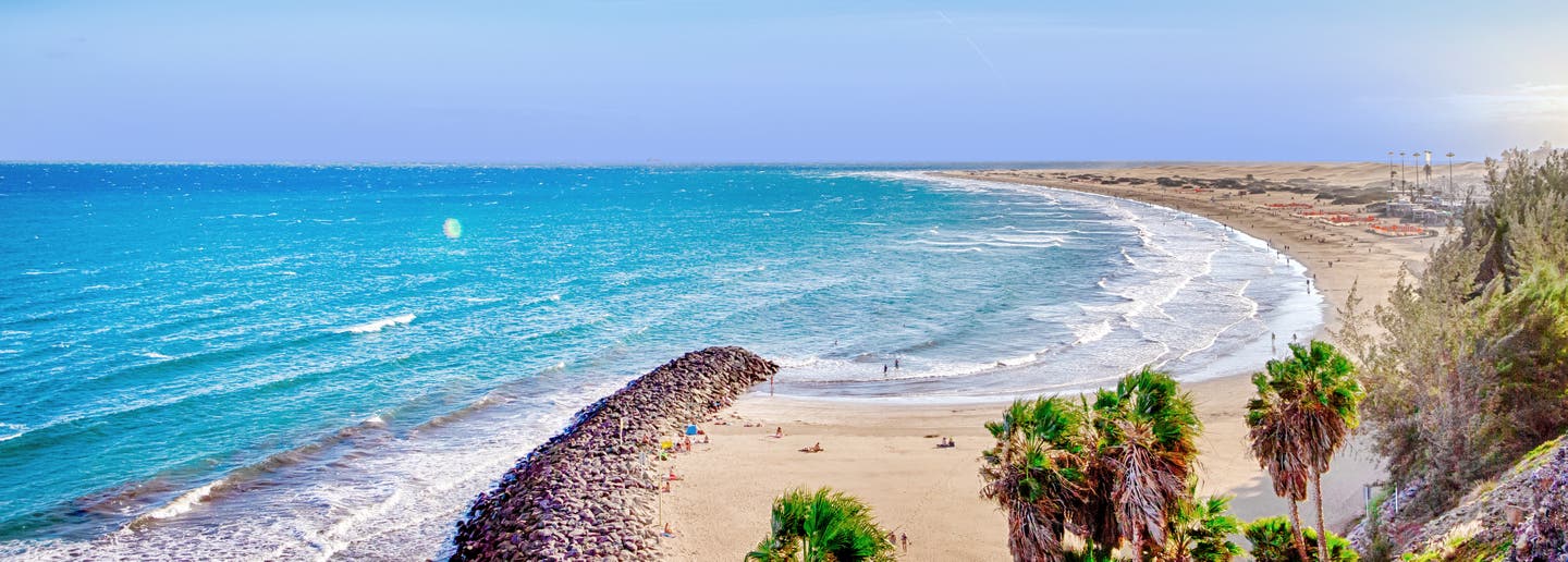 Playa del Ingles auf Gran Canaria