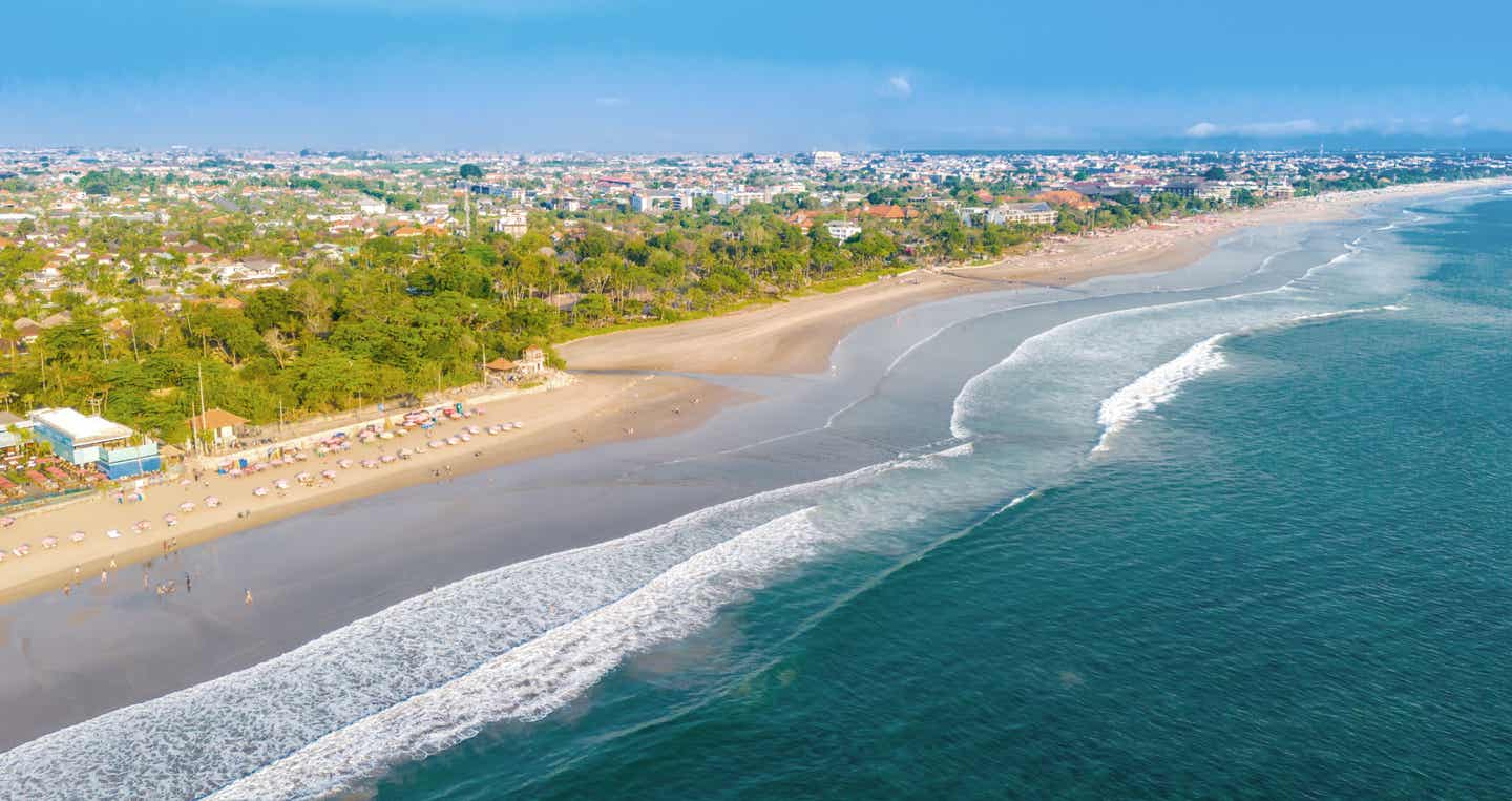 Kuta-Beach auf Bali