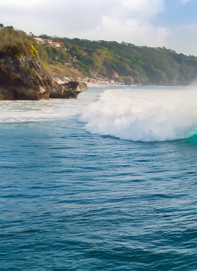 Surfen auf Bali
