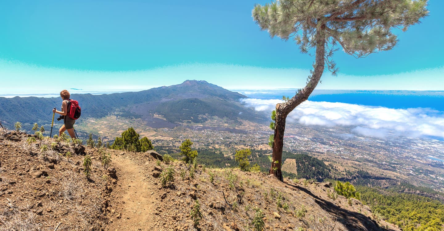 Gipfel der Vulkaninsel La Palma, Roque de los Muchachos