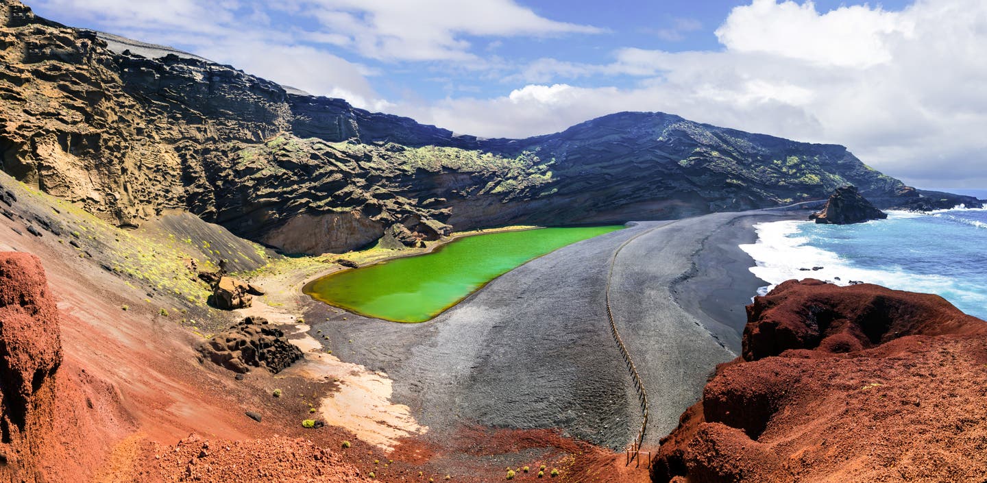 Aktiv auf den Kanaren: Lanzarote, Lago Verde