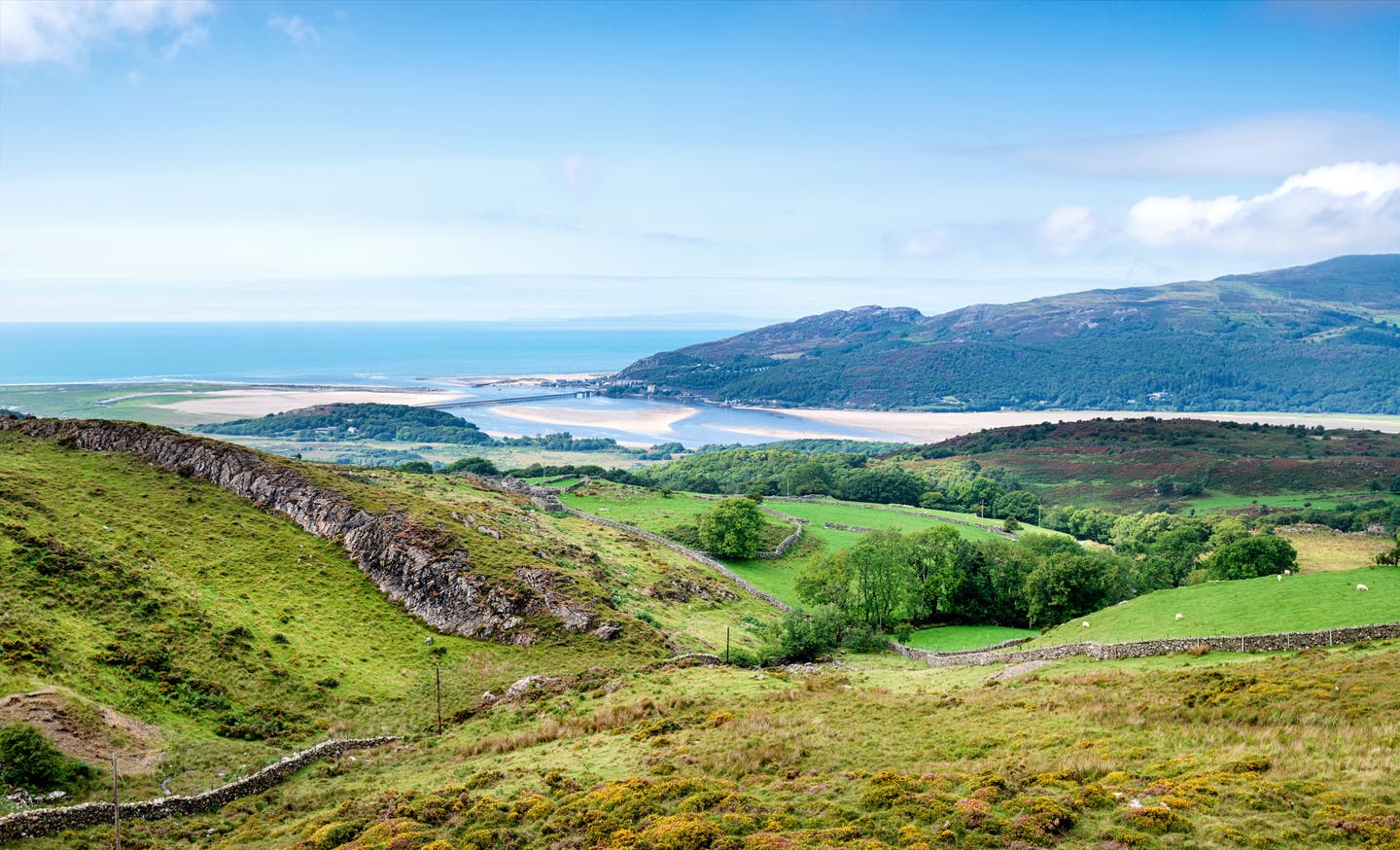 Landschaft in Wales