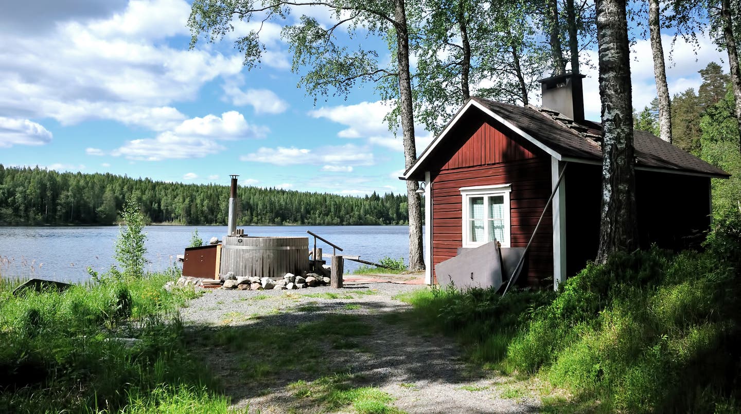 Landschaft in Finnland