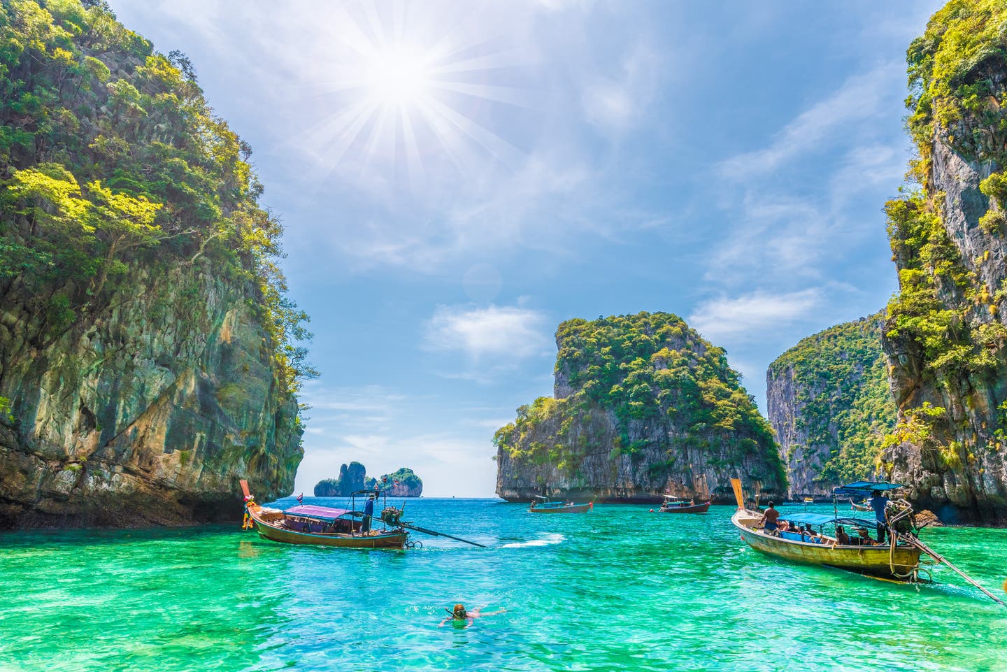 Samah Bay in Thailand