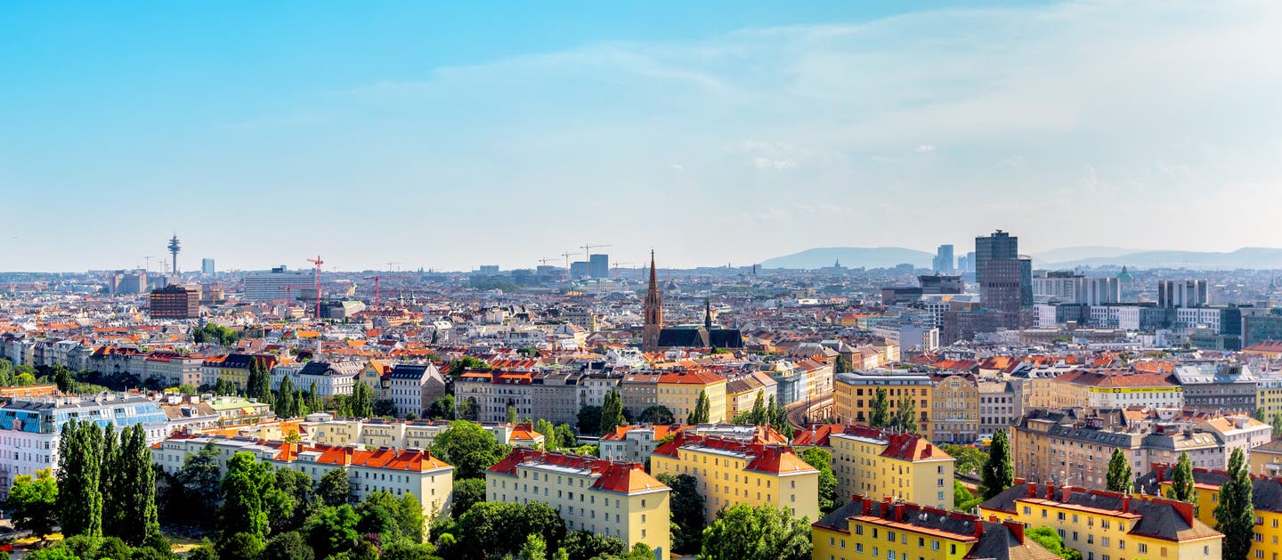 Stadtpanorama von Wien