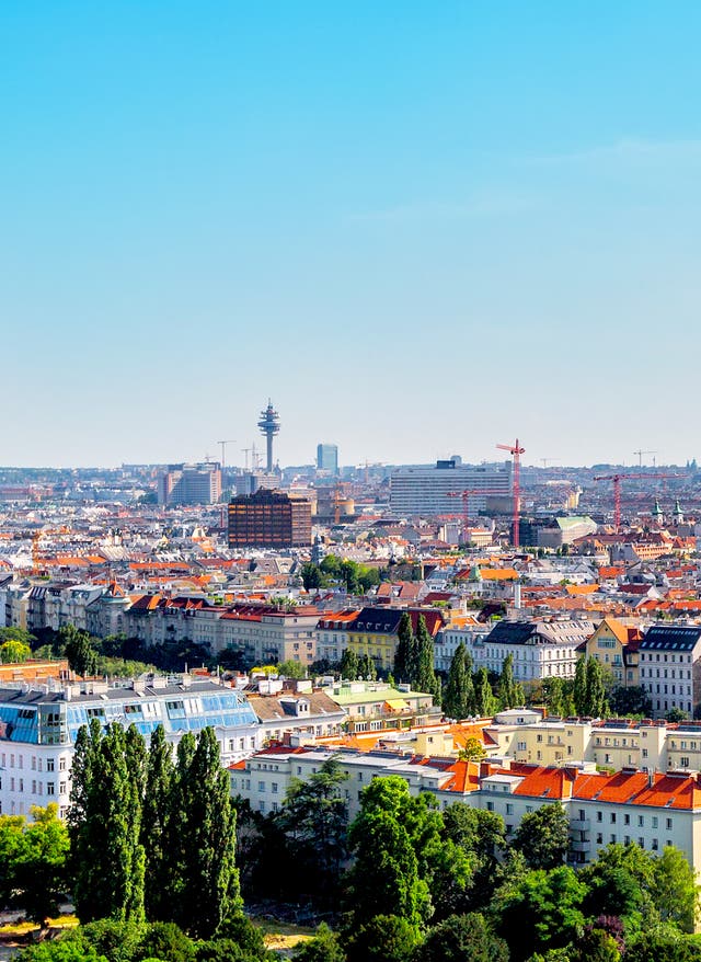 Wien im Frühling und Sommer