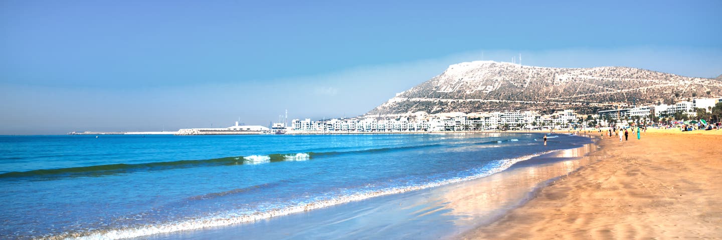 Strand in Agadir 