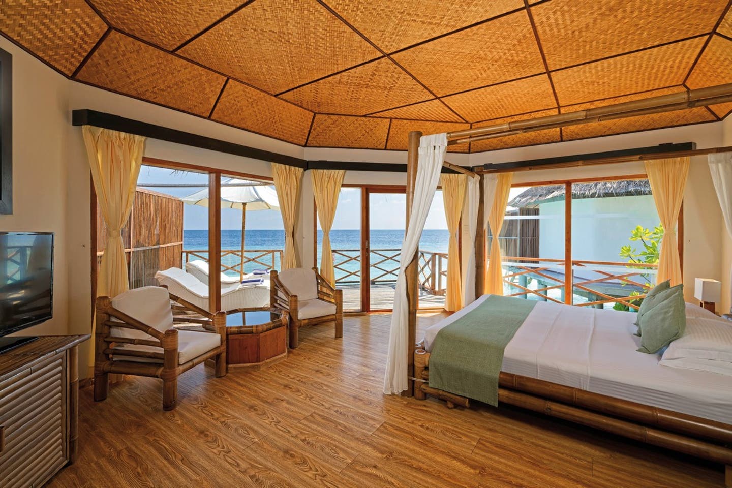 Wohnbeispiel Semi Water Bungalow
