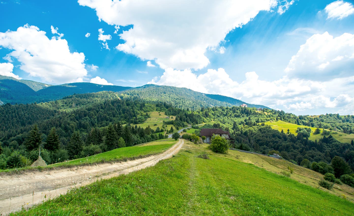 Landschaft in Oberwiesenthal