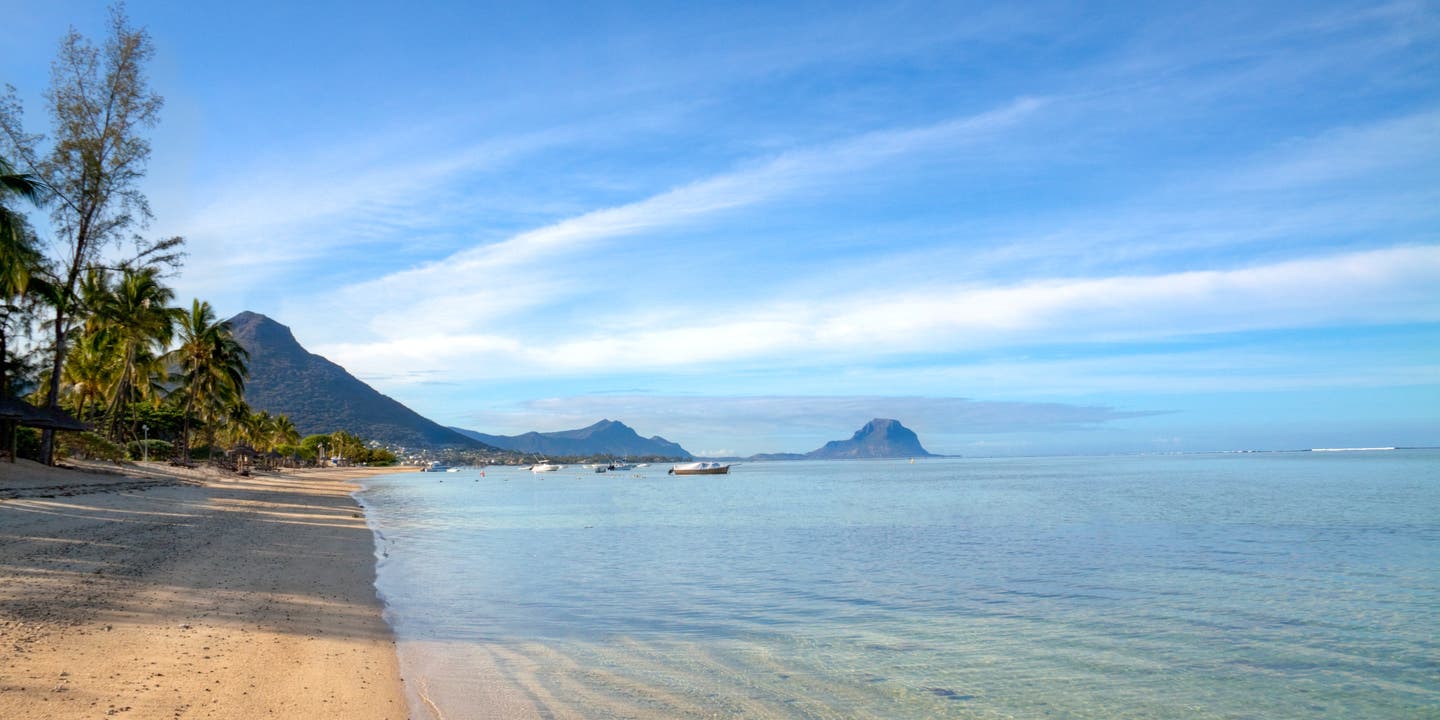 Mauritus, Strand und klares Wasser